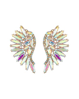 Eyecandy LA Eye Candy La Half Spike Earrings