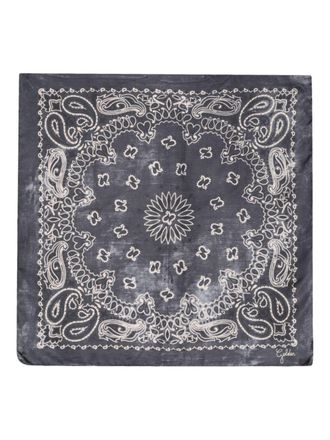 Golden Goose Golden Foulard aus Seide mit Paisley-Print