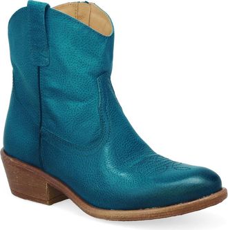 Miz Mooz Carlitos Western Bootie in Indigo at Nordstrom, Size 9.5-10Us