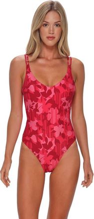 Sunsets Veronica One Piece Swimsuit in Rambling Rose at Nordstrom, Size X-Small