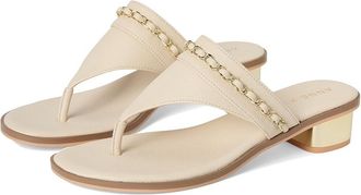 Anne Klein Taylor Womens Sandals Ecru : 6.5 M, Synthetic
