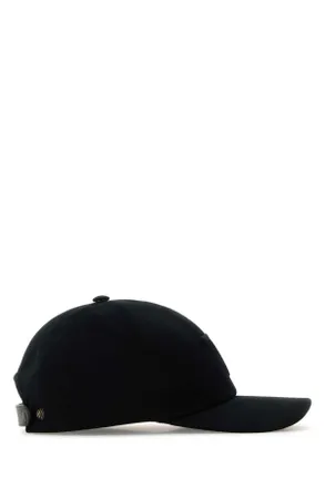 Tom Ford Mens Black Cotton Baseball Cap Cappelli Hat