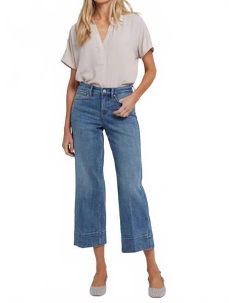 NYDJ Teresa Wide Leg Ankle Jeans In Majorca Bay