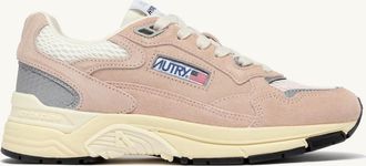 Autry HYPERWAY SNEAKERS IN SILK AND MARSHMALLOW MESH AND SUEDE