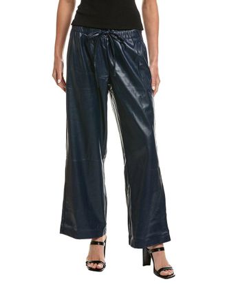 NYDJ Nydj Relaxed Dark Sapphire Wide Leg Jean