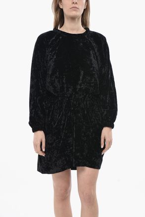 Isabel Marant Chenille Dress LASSIE With Batwing Sleeves Isabel Marant