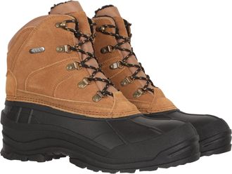 Mountain Warehouse Range Mens Snow Boots - Suede upper, IsoDry, Thermal tested -15°CIsoTherm, Thinsulate Lining Footwear - For Winter, Skiing, Winter Sports & Outdoors D