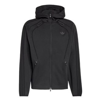 adidas Spacer Teamgeist 26 Cutline Fullzip Hoodie Asia Sizing Black KT4423