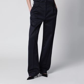 Prada Pantaloni in chino blu navy