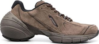 Givenchy TK-MX suede sneakers - men - Fabric/Rubber/Calf Suede - 43.5 - Brown