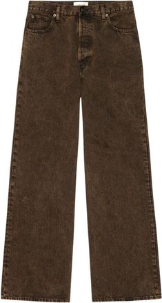 Frame Denim Straight Jeans - Dames - Loose Fit Jeans - Bruin - W26 - Katoen - Jeans