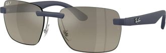 Ray-Ban Polarized Ultra Lenses Zonnebrillen - unisex - Zonnebrillen - Blauw - 62 MM - Accessoires