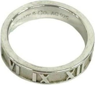 Tiffany & Co. Silver Silver 925 Band Ring (Pre-Owned)