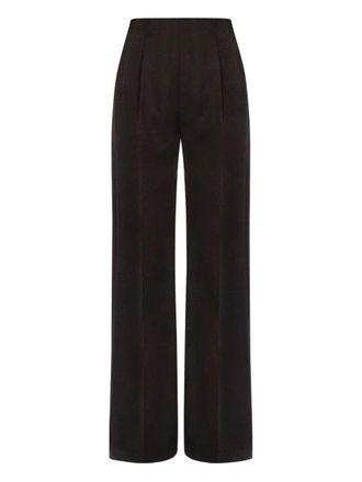 Alberta Ferretti Tailored Straight-Leg Pants with Minimalist Design
