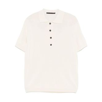 low brand Polo Shirts, male, Beige, Size: 2XL Polo Shirt