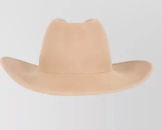 Studio rabbit fur fedora hat