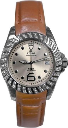 Tudor Pre-owned Tudor Prince Date Automatic Diamond Ladies Watch 79430P