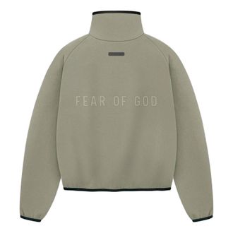 adidas (WMNS) adidas x Fear of God Athletics Suede Fleece Track Jacket Clay IY0936