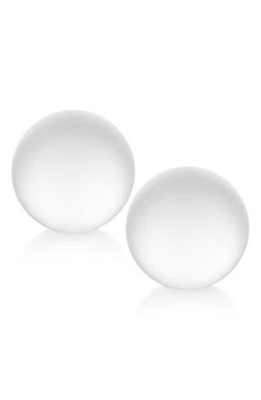 Zodax Frosted Decorative Set of 2 Crystal Balls at Nordstrom Rack