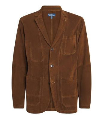 Ralph Lauren Polo Ralph Lauren Suede Unstructured Blazer Size XL