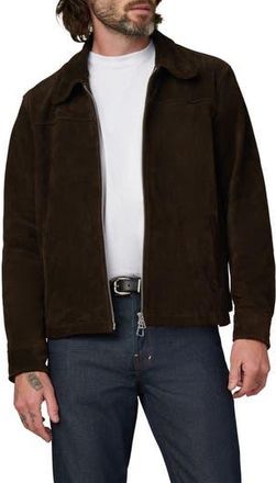 Joe's Suede Zip Jacket in Wren at Nordstrom Rack, Size Small