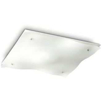Philips Plafoniera vetro satinato tides 2GX13 40W - Philips