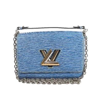 Louis Vuitton Pre-owned Cross Body Bags, female, Blue, Size: ONE SIZE Pre-owned Twist MM