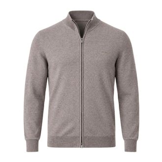 HUGO BOSS H-Balonso-L Vest - Heren - Truien - Beige - Maat: M Wol