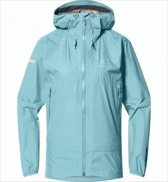 Hagl&ouml;fs Streamlined Blue Active Jacket With Adjustable Hood