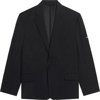 Balenciaga Blazer Washed Sb In Viscosa