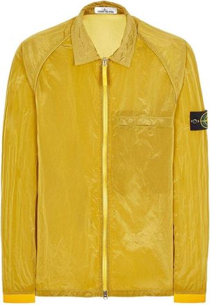 Stone Island Packable Overshirt Yellow 761512321-V0030