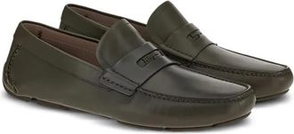 Ferragamo Penny-Slot Leather Loafer - Brown
