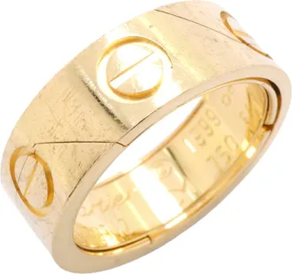 Cartier Yellow Gold (18K) Band Ring (Pre-Owned)