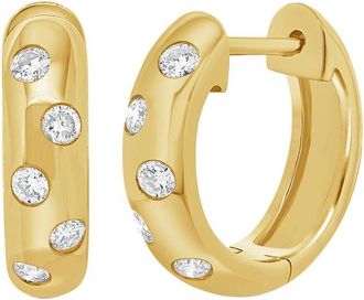 Sabrina Designs 14K 0.23 ct. tw. Diamond Hoops