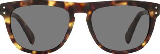 Ferragamo SF1111SCP Soft Square Acetate Sunglasses - Brown