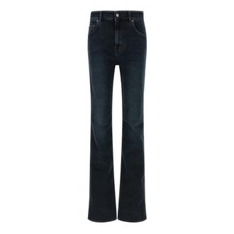 Haikure Vicky Cotton Denim Jeans - Dames - Flared Jeans - Zwart - W28 - Denim - Jeans
