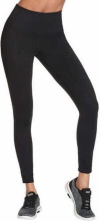 Skechers Ladies Gowalk High Waist Legging 4-Way Stretch, Black, S