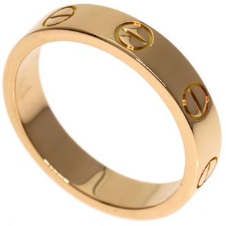 Cartier Pink Gold (18K) Band Ring (Pre-Owned)