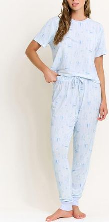 Honeydew Intimates Star Seeker Tee & Jogger Pajamas in Saltwater Sonata at Nordstrom, Size X-Small
