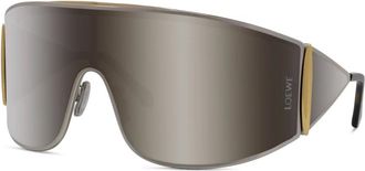 Loewe Signature Sunglasses - female - Loewe - Sunglasses - Gray - ONE SIZE - Accessories