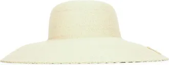 Jacquemus Beige Textured Summer Hat
