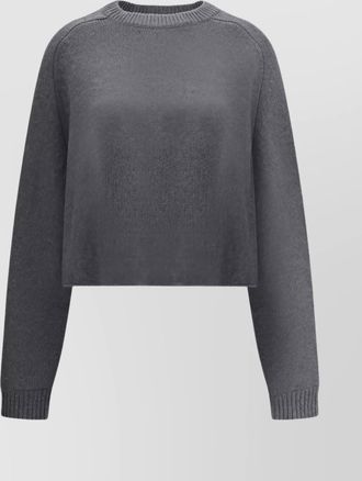 Lisa Yang karine ribbed crew neck knit sweater