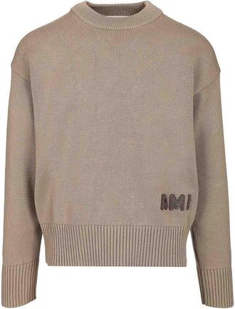 Ami Sweater With Embroidered Logo