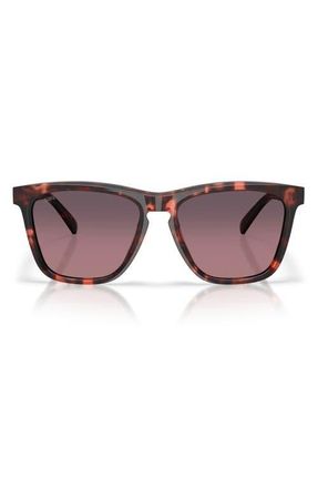 Costa Ulu 56mm Square Sunglasses in Sunset Tortoise /Rose at Nordstrom