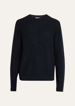 Frame Denim Textured Wool Crewneck Sweater