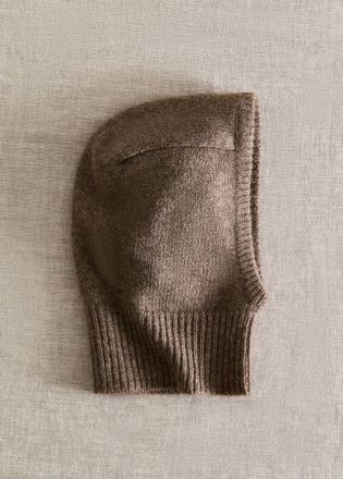 Mango Balaclava beb&egrave; cashmere marrone medio - Home - Taglia unica - MANGO HOME