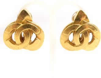 Chanel Metal Clip Earrings (Pre-Owned)