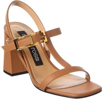 Sergio Rossi Nora 80 Leather Sandal