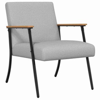 vidaXL Poltrona Grigio Nuvola Tessuto Vidaxl