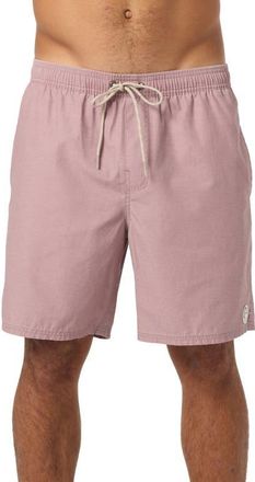 O'Neill OG Fader Drawstring Board Shorts in Deauville Mauve at Nordstrom, Size Xx-Large